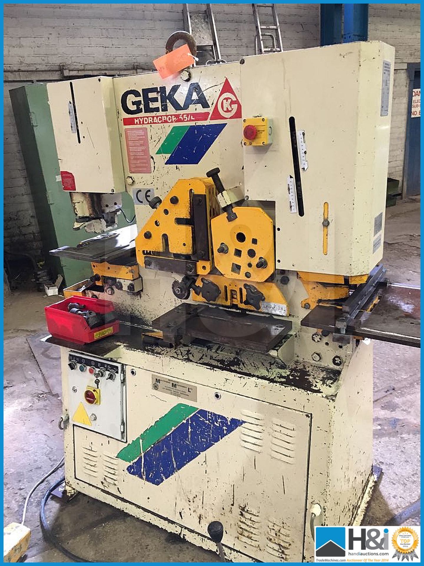 Geka Hydracrop 55 multi metalworking machine