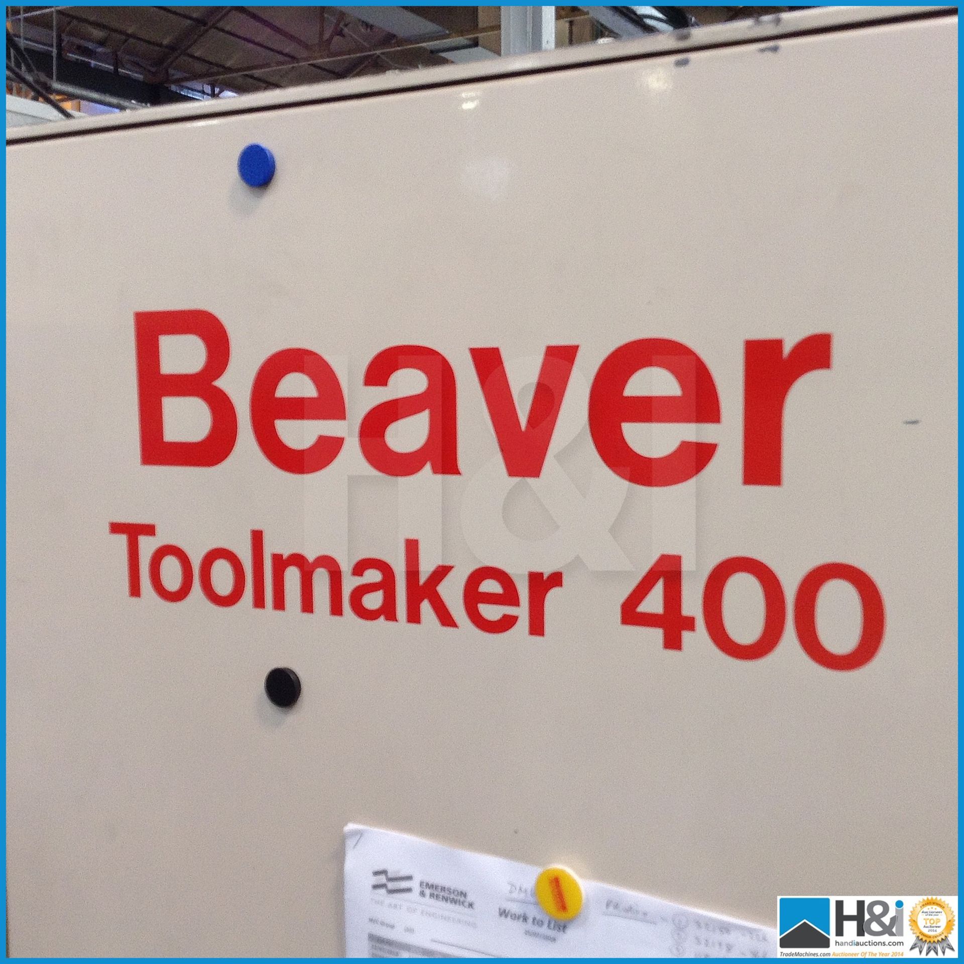 Beaver Toolmaker 400 CNC milling machine - Image 4 of 15