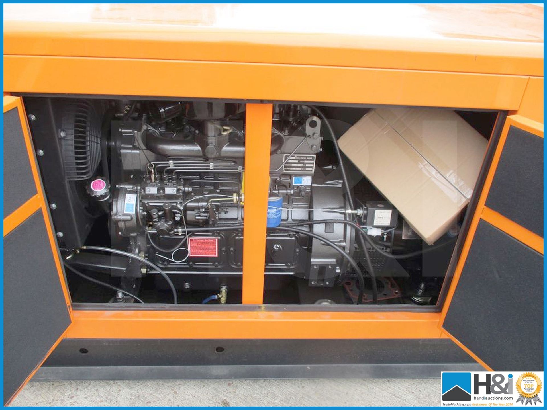 Brand new, unused GF3 40KvA diesel generator. No oil or water and ready for transportation. Single p - Image 4 of 4