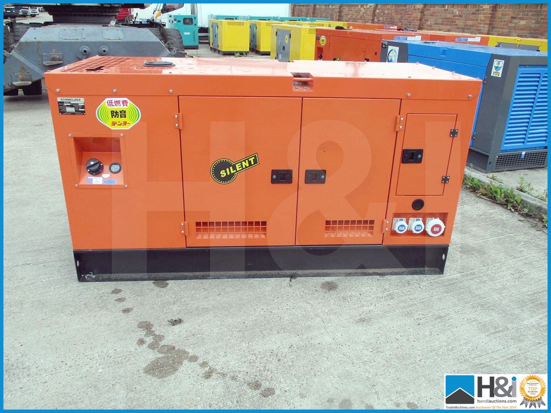 Brand new, unused Schmelzer 60KvA diesel generator. No oil or water and ready for transportation. Si