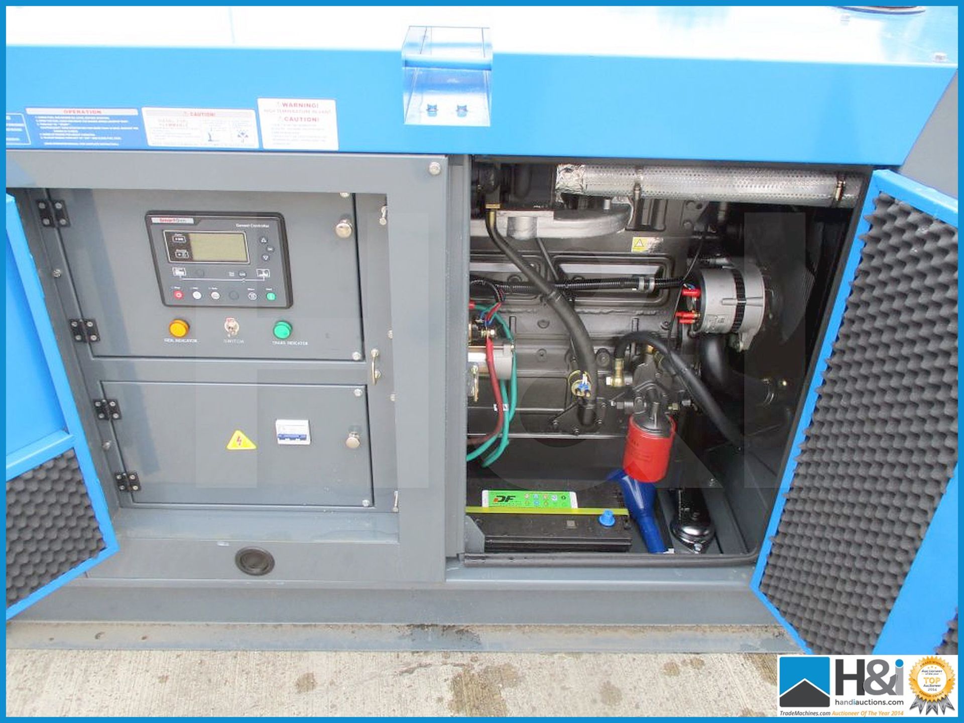 Brand new, unused Ashita 60KvA diesel generator. No oil or water and ready for transportation. Singl - Image 2 of 4