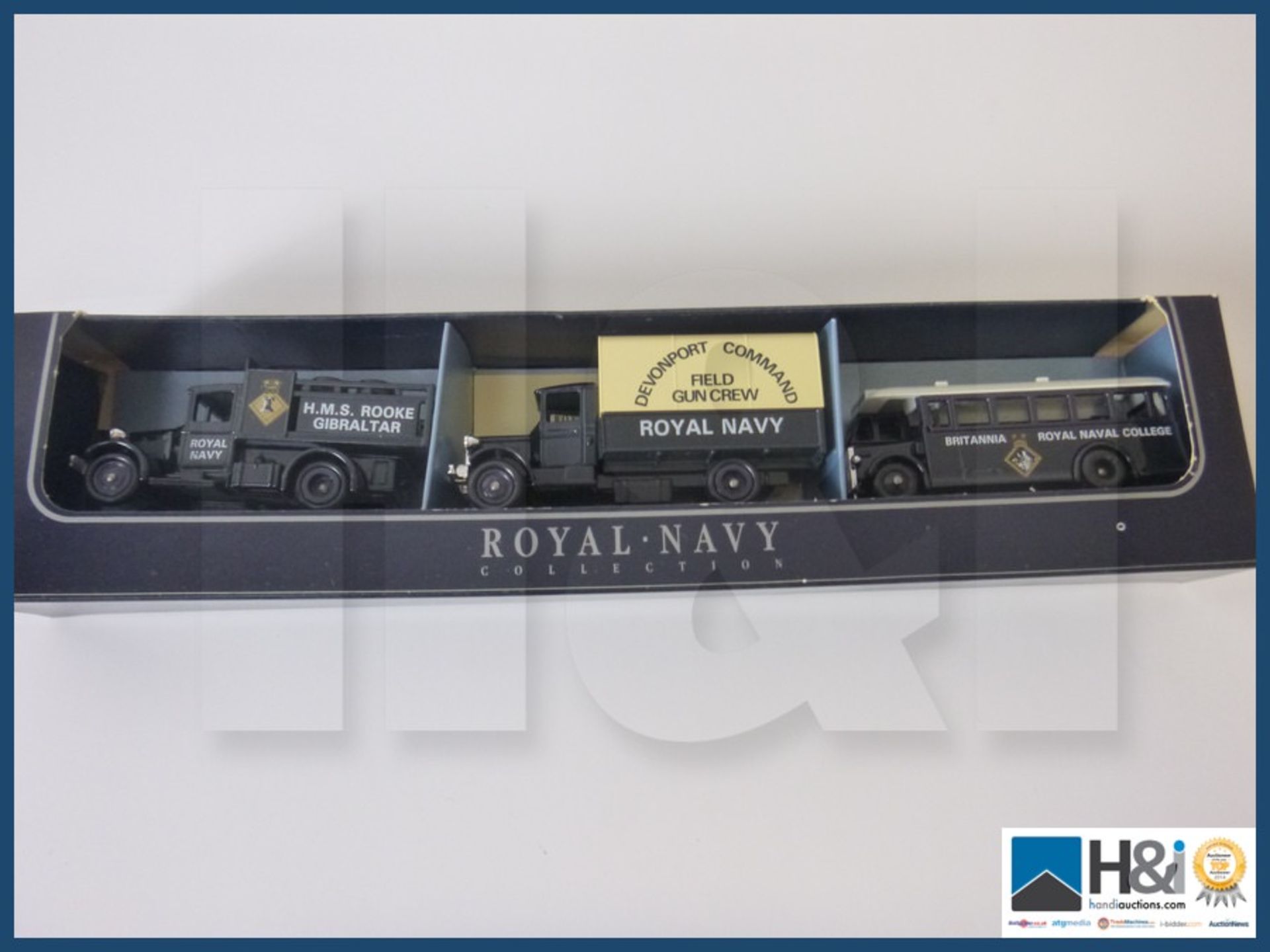 Limited edition Royal navy Vehicle with certificate. Made by LLEDO. - Image 2 of 2