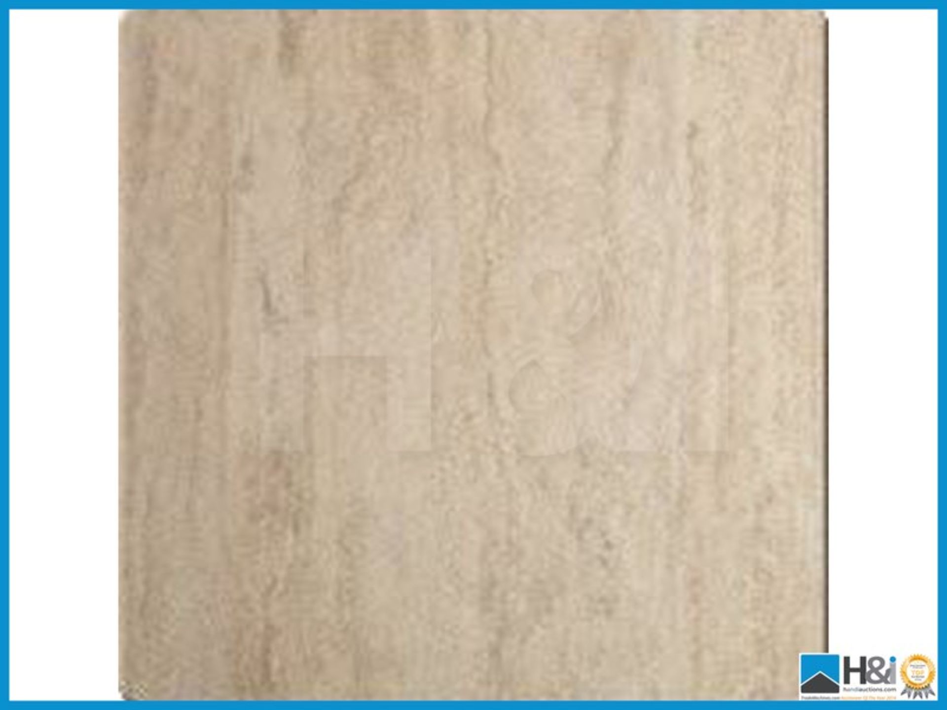 Designer travertine stone effect wet room panel 1000x2400. New, unused in packaging. - Image 2 of 2