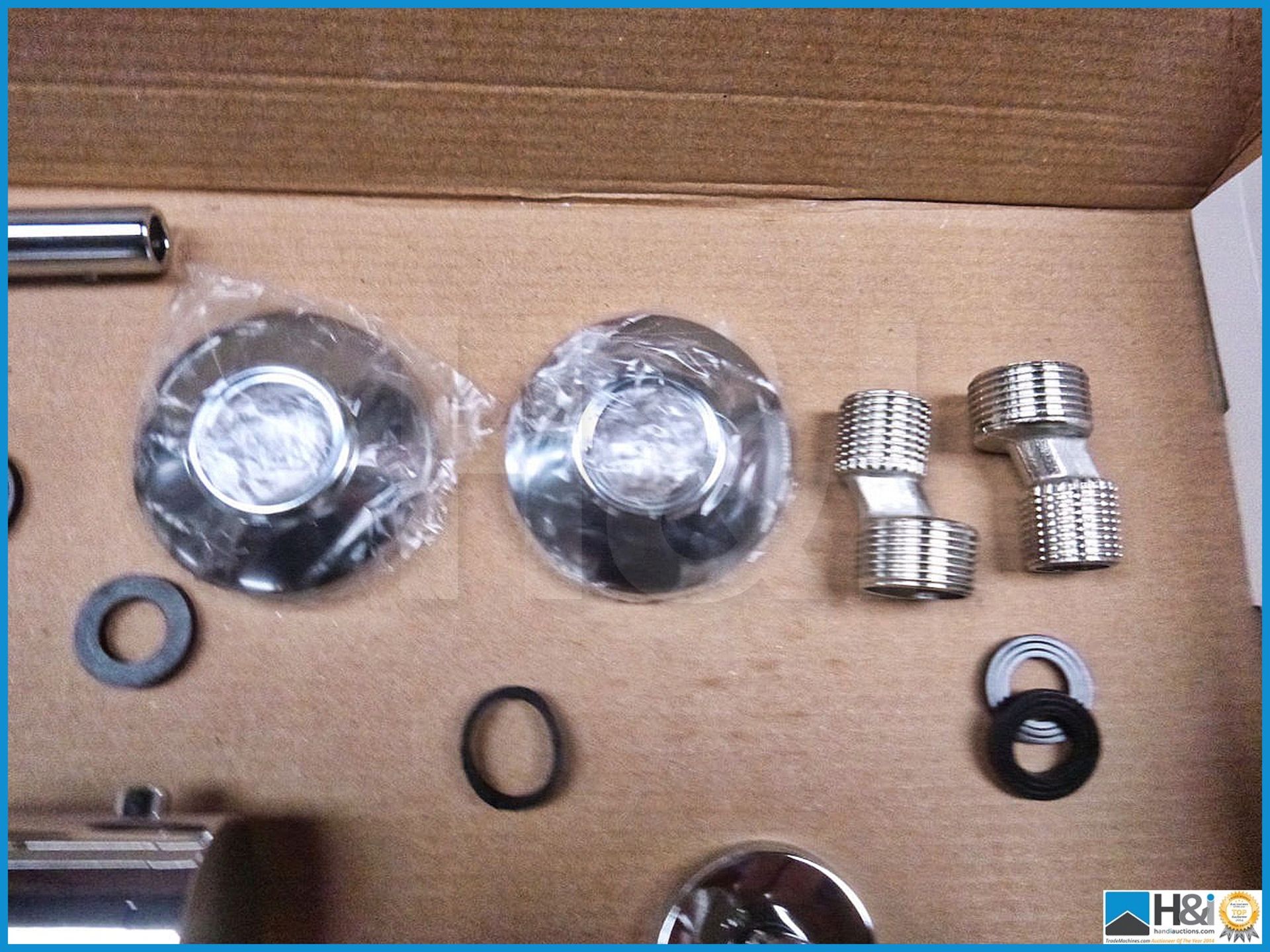 Ultra JTY375 chrome thermostatic bar valve shower kit. - Image 6 of 8
