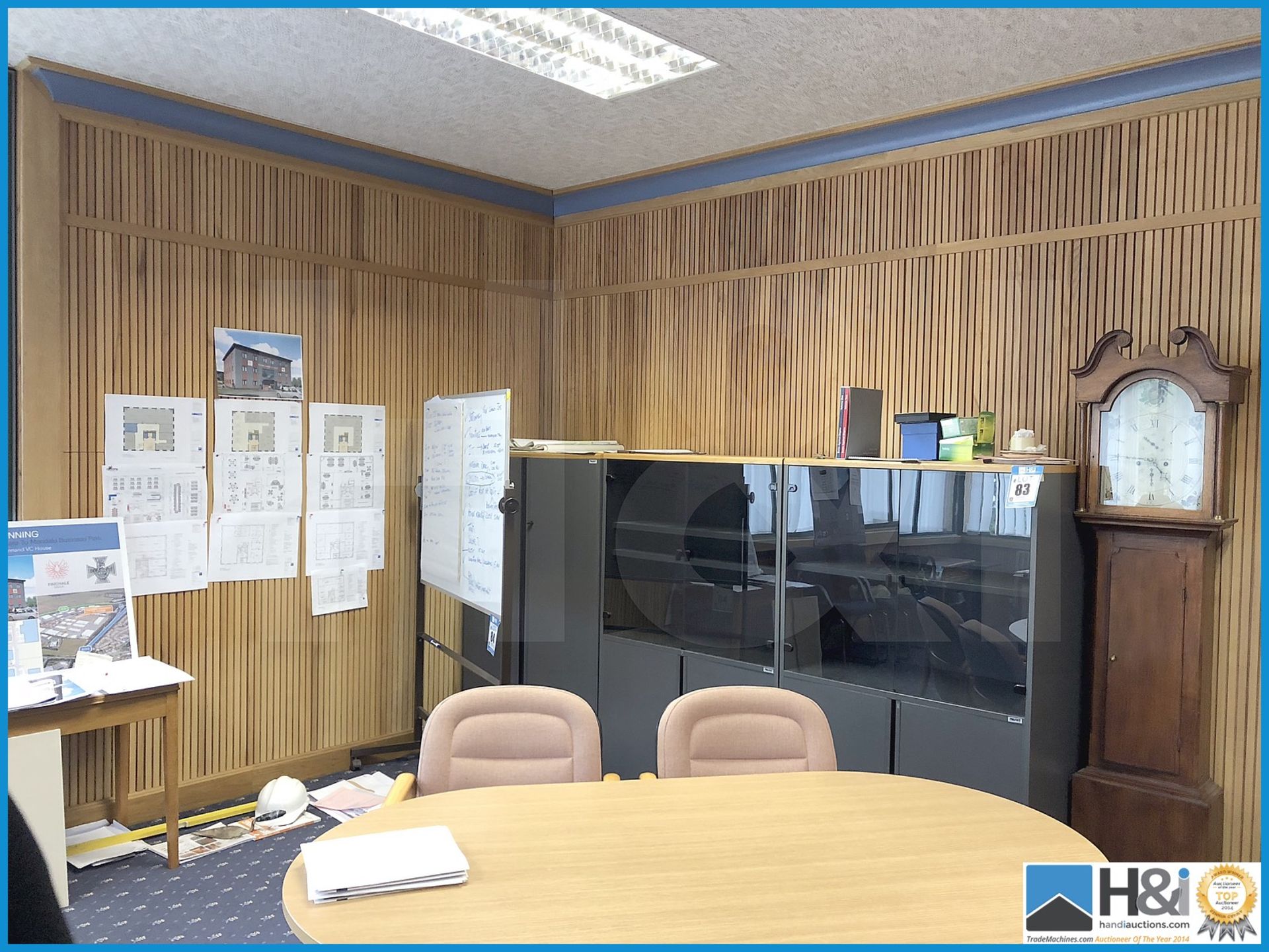 Wood panelling to Directors office (buyer to safely remove) take as much as required - Image 4 of 4