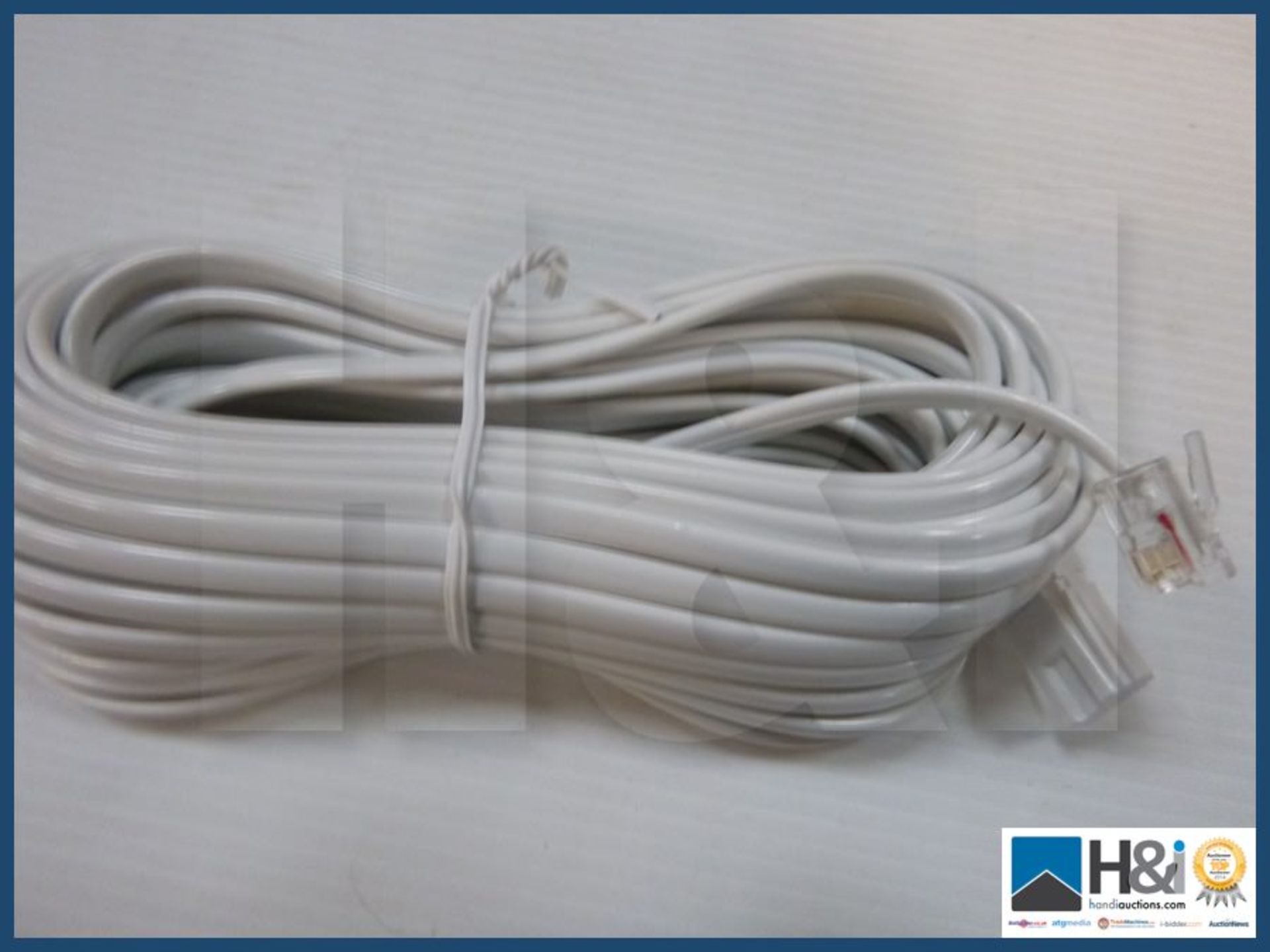 X 50 pcs 431A To RJ11 Modem lead 10 M - Image 2 of 2