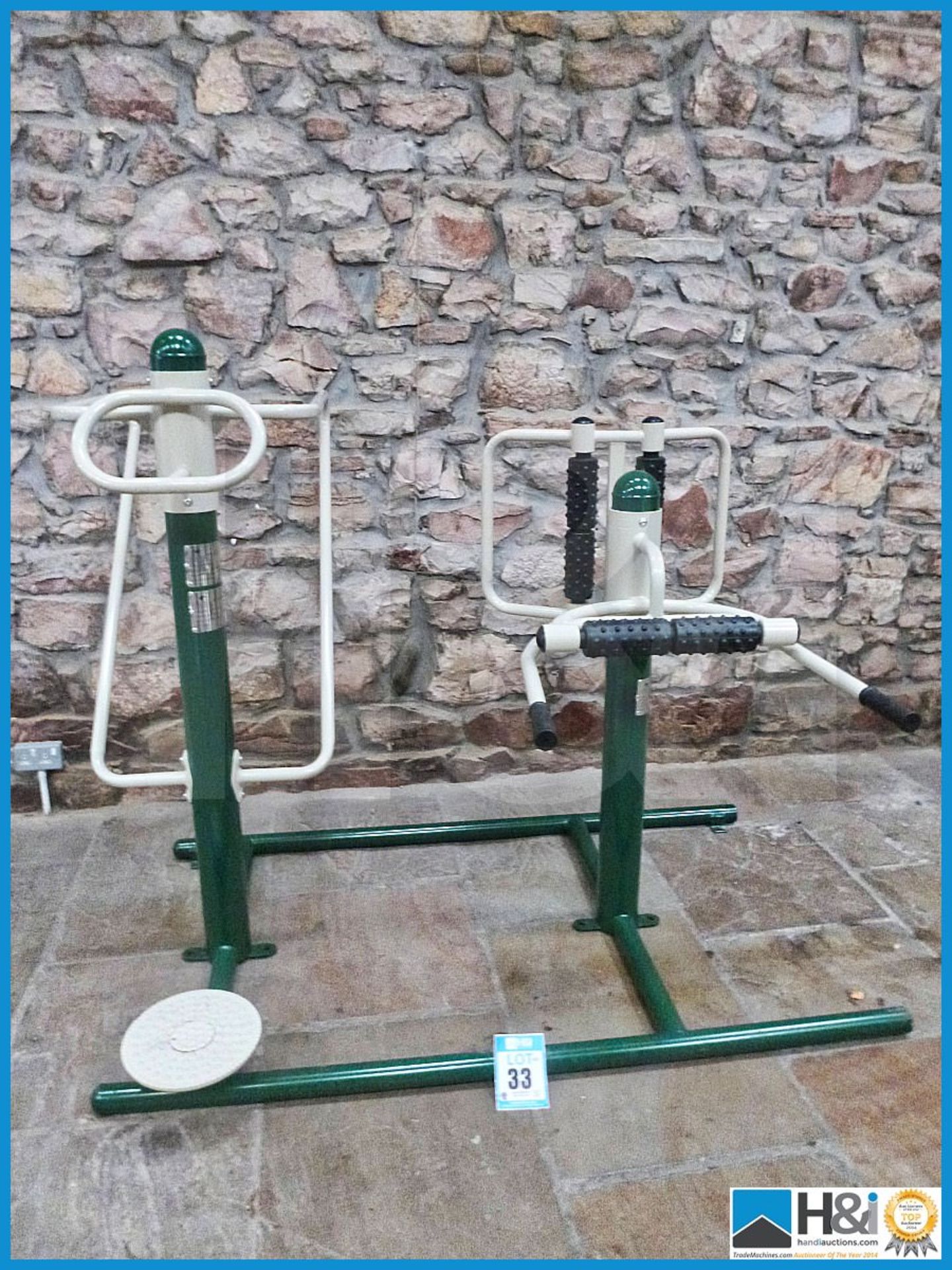 Outdoor fitness equipment comprising of Back massagers, vertical wriggled device and parallel bars .