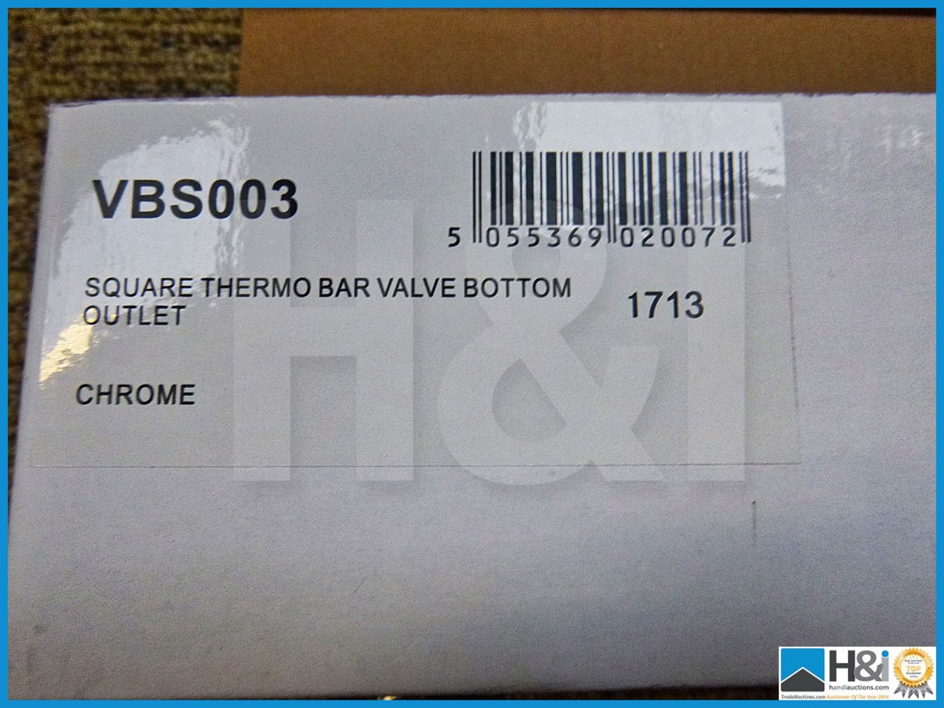 Ultra BS003 square thermostatic bar valve suitable for repairing exisiting installations. RRP 129 GB - Image 2 of 4