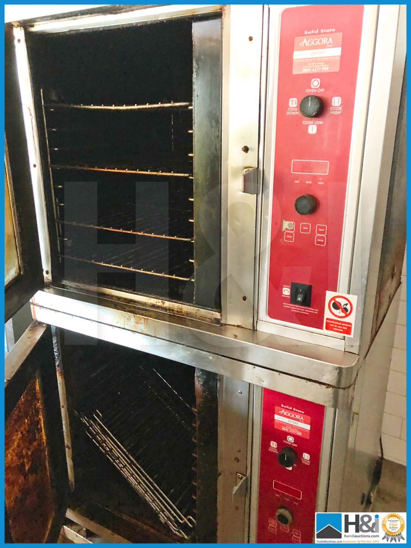 Blodgett commercial oven three phase on stainless steel stand. - Image 4 of 4