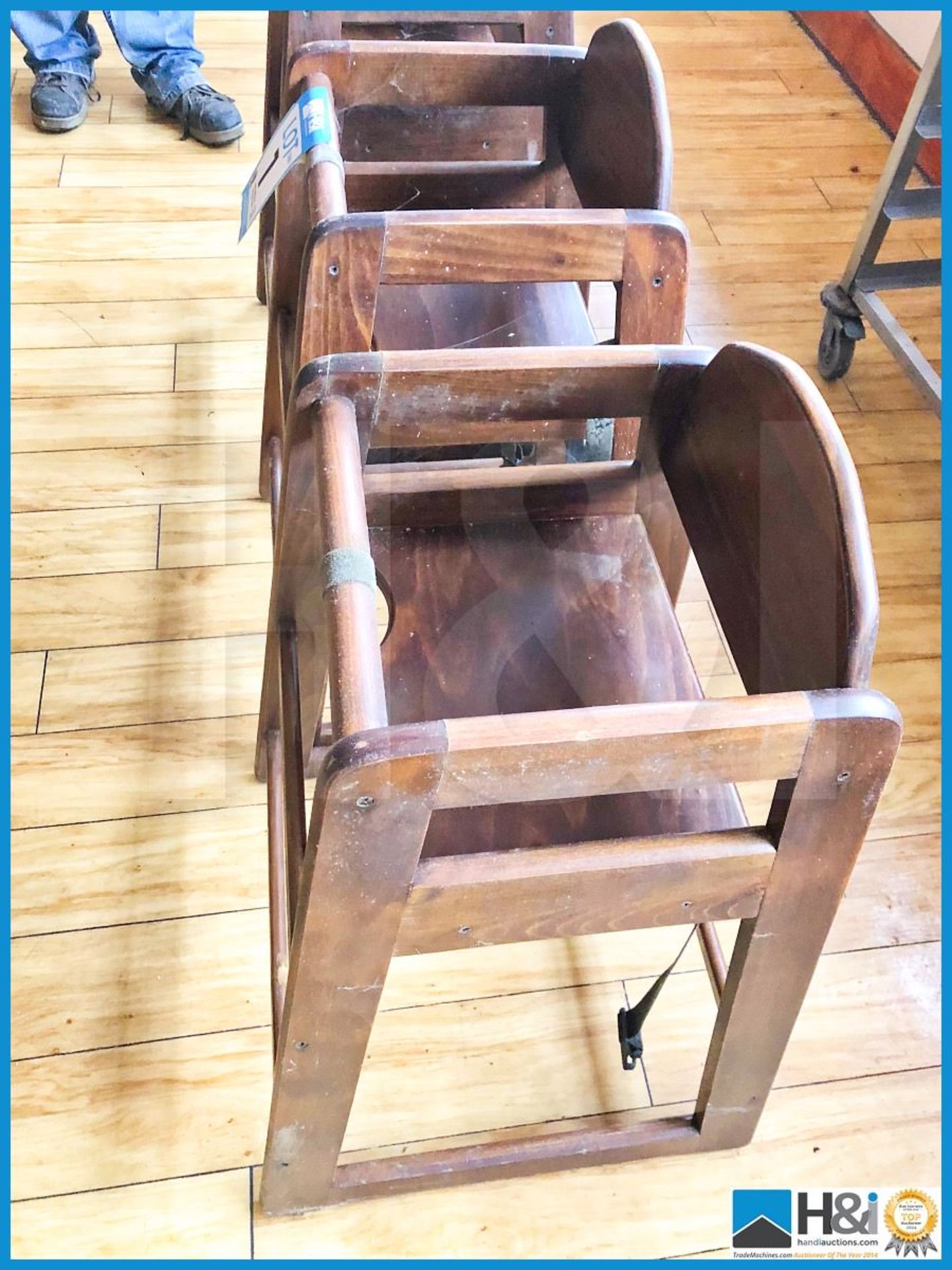 Three wooden highchairs. - Image 2 of 3