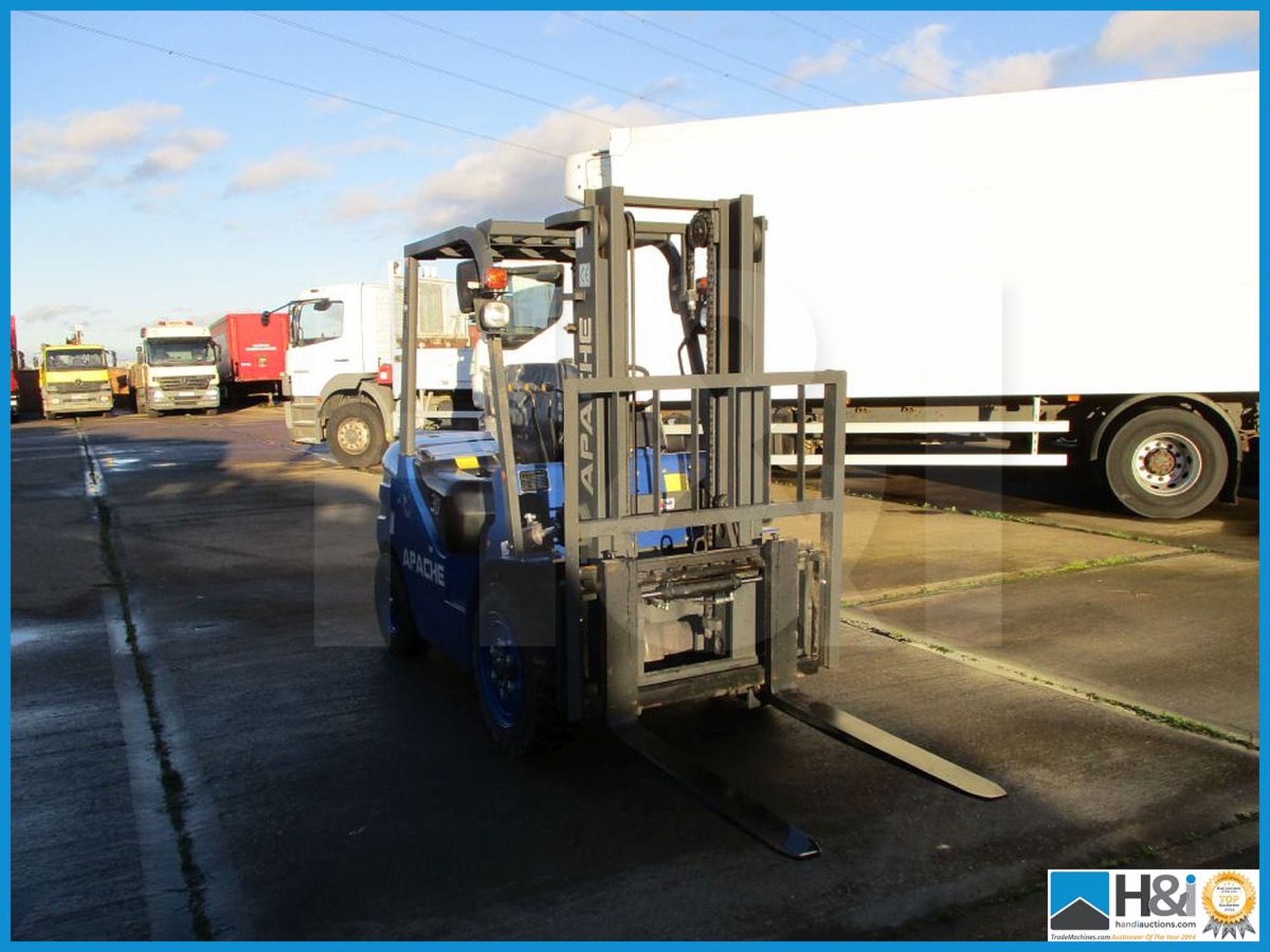 2018 Apache HH30Z-NI-D 3 Ton diesel forklift truck, 2 stage mast, automatic, side-shift - Image 11 of 19