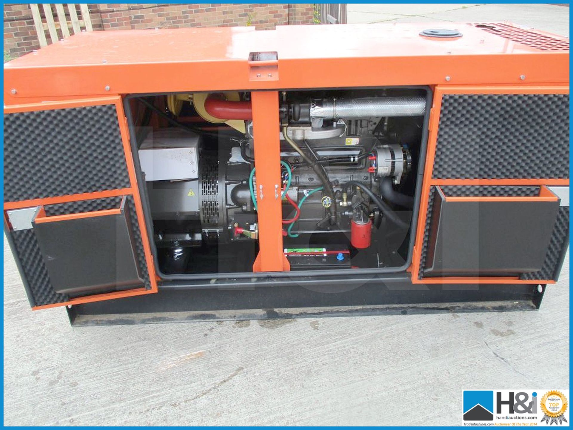 Brand new, unused Schmelzer 60KvA diesel generator. No oil or water and ready for transportation. Si - Image 2 of 4