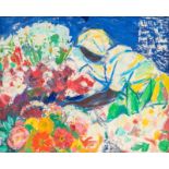 Roger Marcel Limouse (18941989) Marchande de fleurs Tananarive huile sur toile signée et titrée au