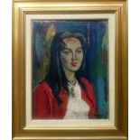 CORNU Pierre (1895-1996), Portrait de femme, Huile sur toile, Signée en bas à [...]