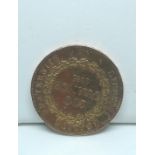 * PIECE DE 100 Francs or 1881 "au génie" AB Graveur Dupré TB -