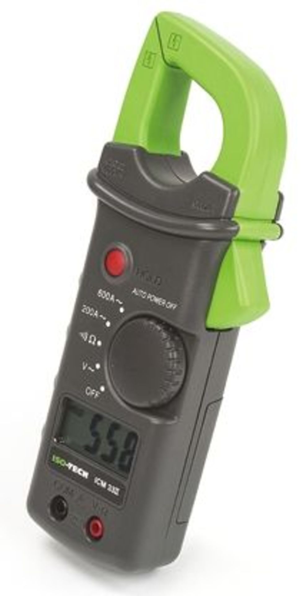 ISO-TECH ICM33II Digital Clamp Meter, Max Current 600A ac CAT III 300 V