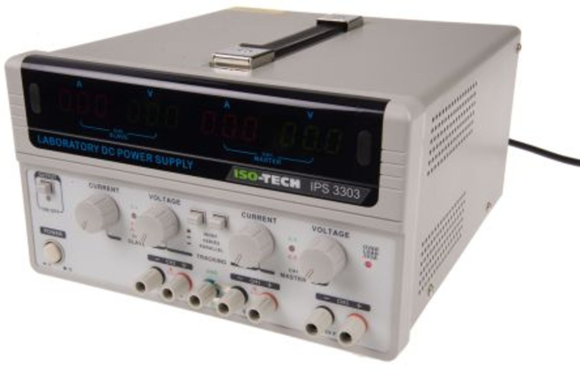 ISO-TECH IPS-3303 Digital Bench Power Supply, 3 Output 5V, 0-30 V 0-3A 195W