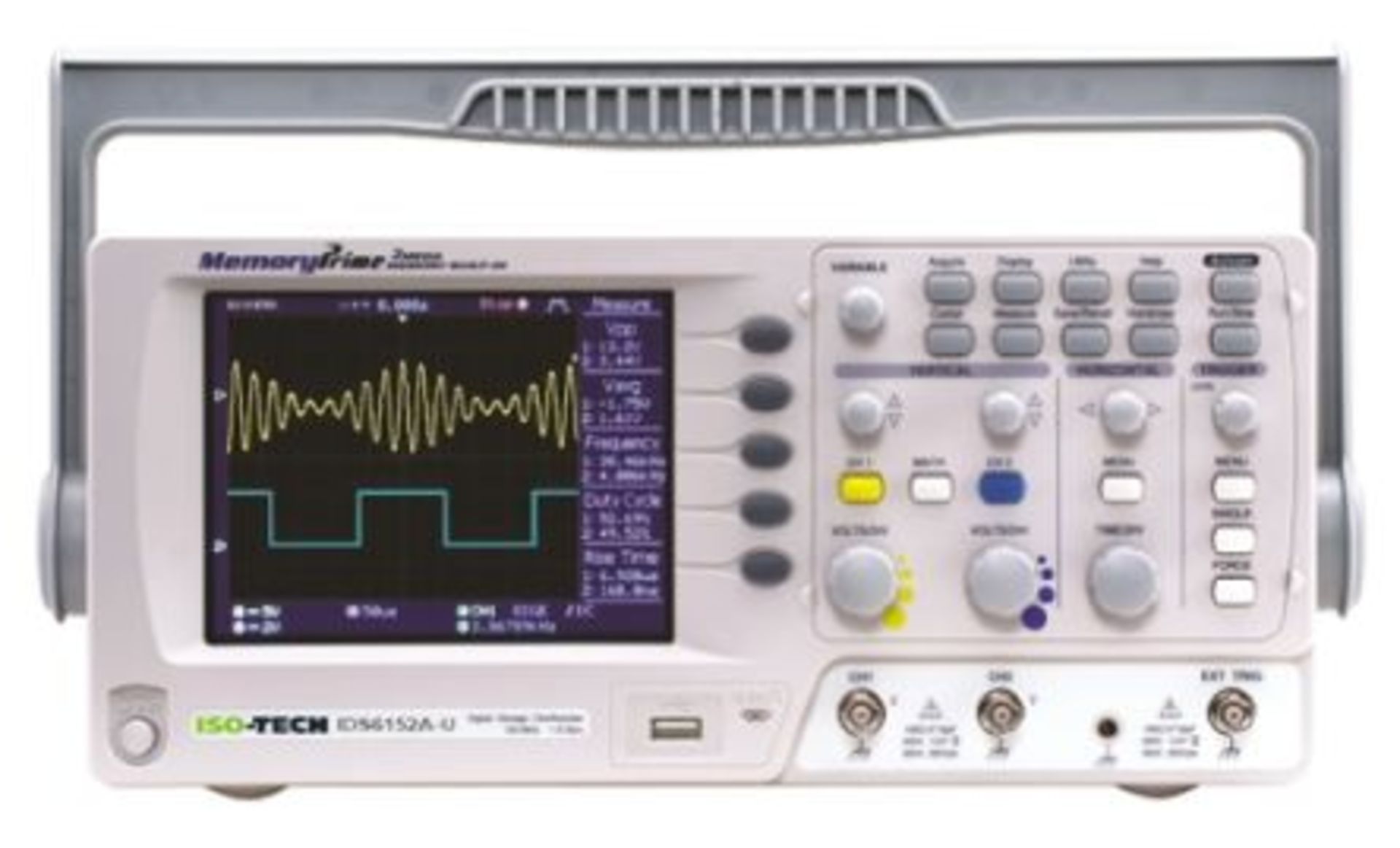 ISO-TECH IDS6152A-U Digital Oscilloscope, 2 Channels, 150MHz