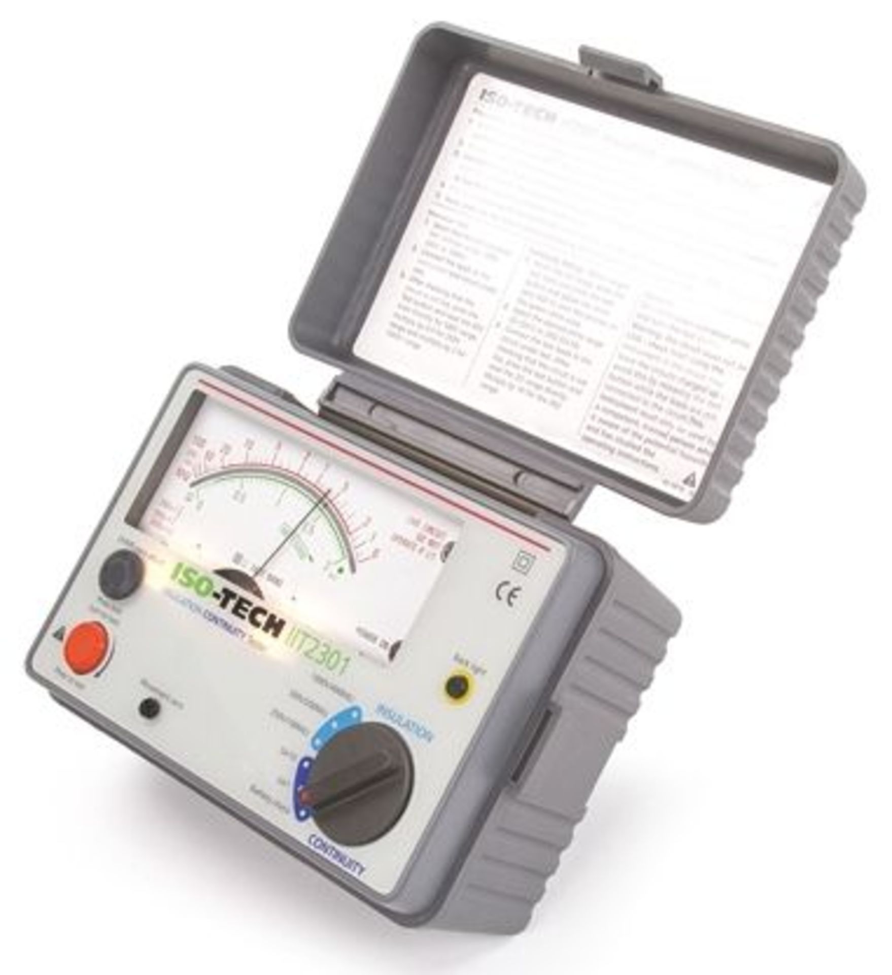 ISO-TECH IIT2301 Analogue Insulation / Continuity Tester 400MΩ CAT III 300V