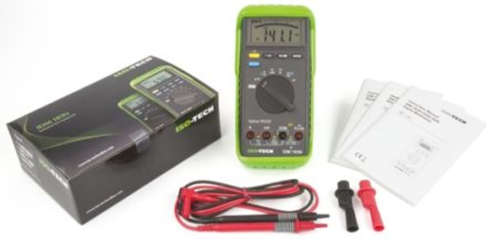 ISO-TECH IDM103N Handheld Digital Multimeter, 10A ac 750V ac 10A dc 1000V dc - Image 2 of 3