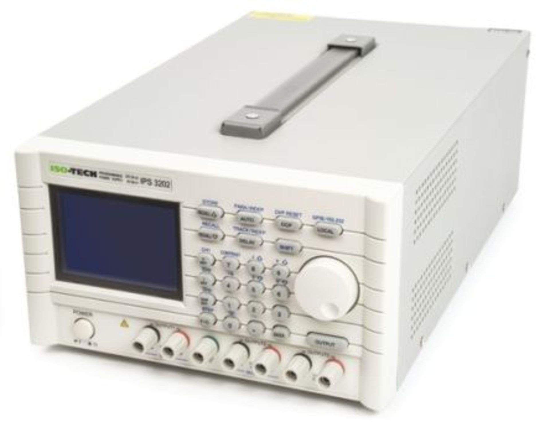 ISO-TECH IPS3202 Digital Bench Power Supply, 3 Output 0-32 V, 0-6 V 500 mA, 0- 2 A 158W - Image 2 of 4