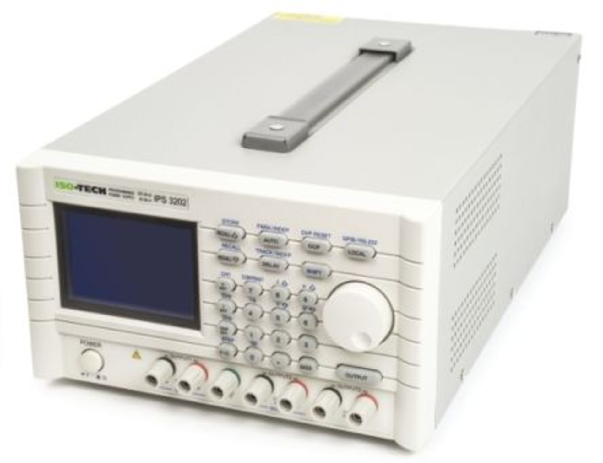 ISO-TECH IPS3202 Digital Bench Power Supply, 3 Output 0-32 V, 0-6 V 500 mA, 0- 2 A 158W - Bild 2 aus 4