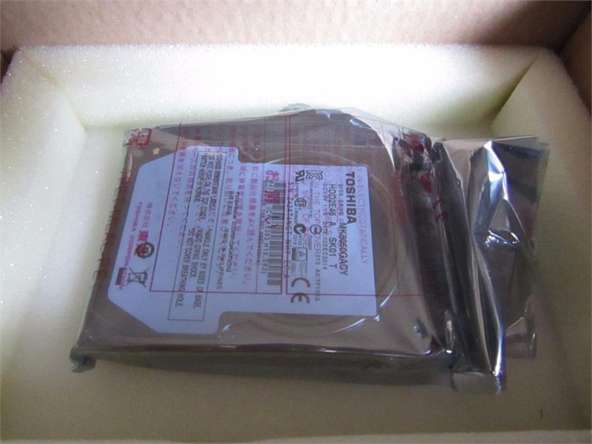 Toshiba Power on 80GB 2.5in PATA Internal Hard Drive MK8050GACY 1005 7761951
