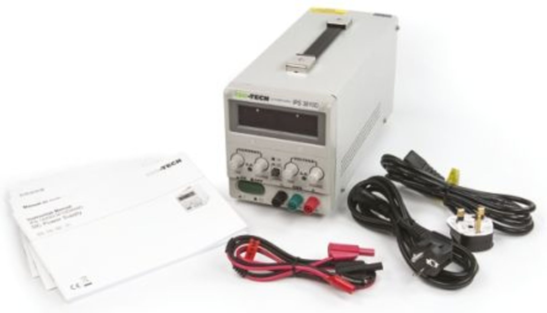 ISO-TECH IPS-3610D Digital Bench Power Supply, 1 Output 0-36V 0-10A 500W - Bild 3 aus 3