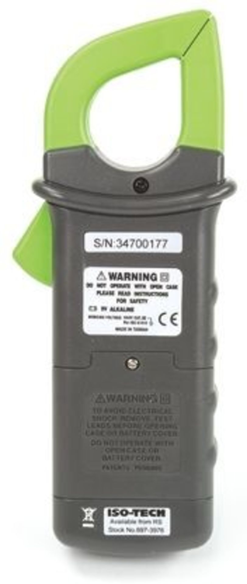 ISO-TECH ICM33II Digital Clamp Meter, Max Current 600A ac CAT III 300 V - Image 2 of 2