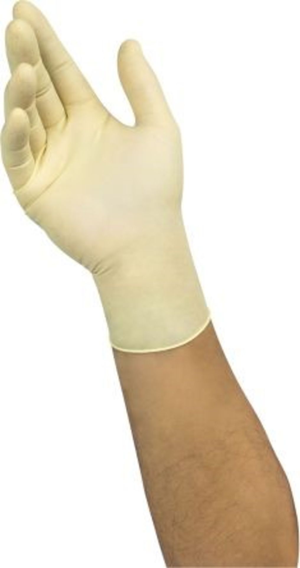 40000 x Ansell Microflex ® Disposable White Latex Gloves size 9.5 - XL Powder-Free