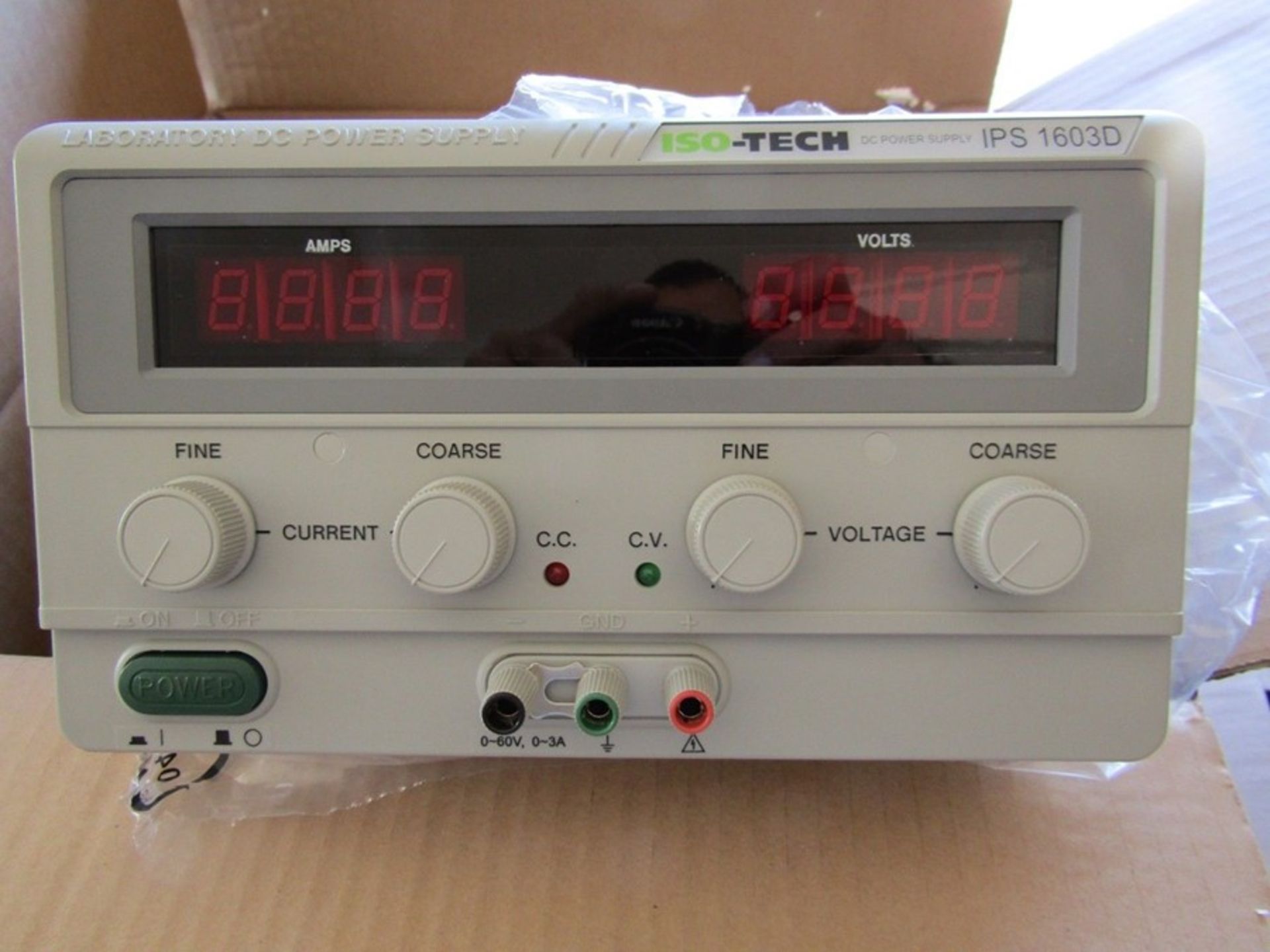 ISO-TECH IPS1603D Digital Bench Power Supply 1 Output 0-60V 0-3A 360W 204729