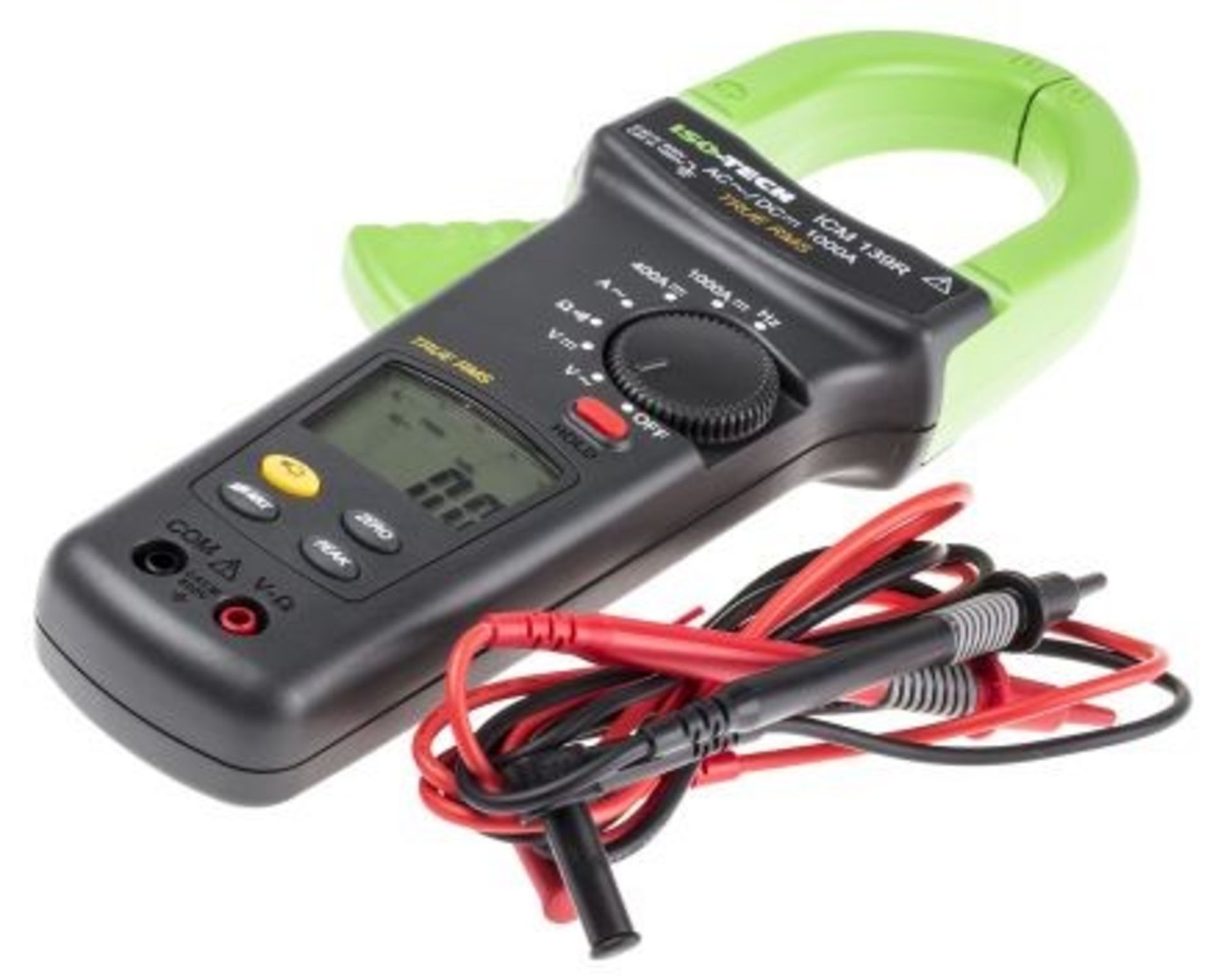 ISO-TECH ICM139R Clamp Meter, Max Current 1kA ac, 1kA dc CAT III 600 V - Image 2 of 2