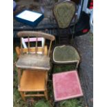 Lot of Vintage Chairs.