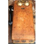 Vintage Wooden GEC Phone - 18" x 9".