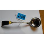 Scottish Provincial Silver Charles Murray-Perth Toddy Ladle - 6 3/4" long with clean bowl.