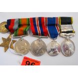 WW2 Group of 5 including Territorial and Jubilee Medal to Royal Scots.