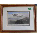 Antique Framed and signed Archibald Thorburn Print published by The Fine Art Society 1896.