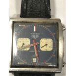 Vintage Heuer Monaco Watch in an working order.