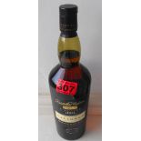 Bottle of The Distillers Edition Talisker Whisky 1991 - 1 litre bottle.