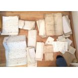 Lot of 18th/19thC documents etc relating to the McGhie Family of Trowes-Lesmaghow-Lanark.