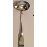 Aberdeen Scottish Provincial Silver Toddy Ladle - 6" long.