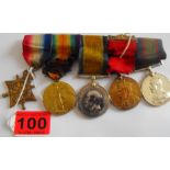 WW1 Trio - Long Service Medal to RNVR - J Keith. + Police Medal to a P.C. J.KEITH