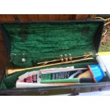 Vintage Cased Regent Trombone.