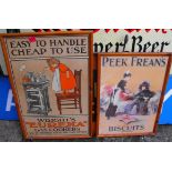 Pair of Framed Advertising Posters.