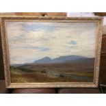 Joseph Farquharson (RA 1846-1935) ( Scottish Landscape Oil Painting - actual oil 35 1/2" x 25 1/2"