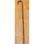 An antique Horse Measuring Walking Stick some 36" long.