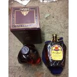 Boxed Dimple 15 year old Whisky and Crown Royal Canadian Whisky.