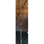 Hardy Salmon Fishing Rod with added reel.