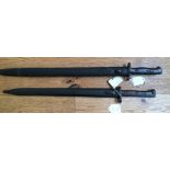 Lot of Wilkinson and Mauser Bayonets - 22 1/22 and 21".