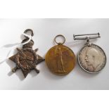 World War One Trio of Medals to the Royal Highlanders.